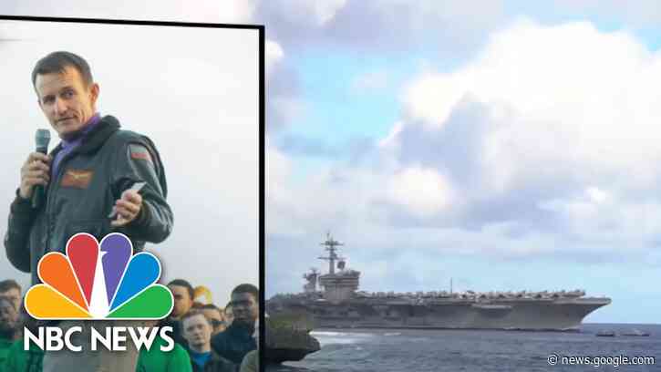 Navy Recommends Reinstatement Of Capt. Crozier, Who Sounded Alarm On Coronavirus | NBC Nightly News - NBC News