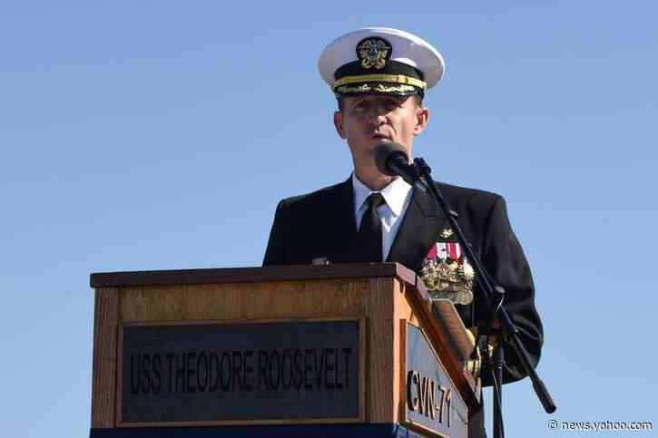 Navy wants to reinstate fired captain of coronavirus-hit aircraft carrier