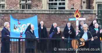 Heartwarming video shows nuns singing in Sunderland to spread joy