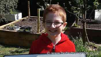 Nine-year-old inspired by Tom Moore to run from London to Paris in garden