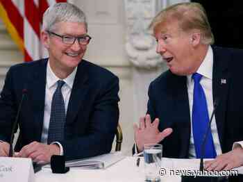 Apple CEO Tim Cook reportedly told Trump that he predicts a V-shaped economic recovery from the coronavirus pandemic