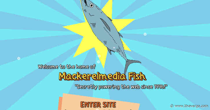 Play Mackerelmedia Fish, a strangely adorable ode to dying websites