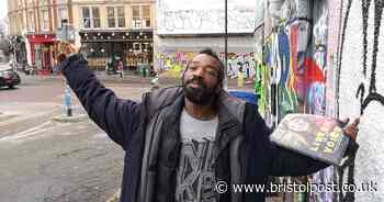 Big Issue seller Jeff shares uplifting message to people of Bristol