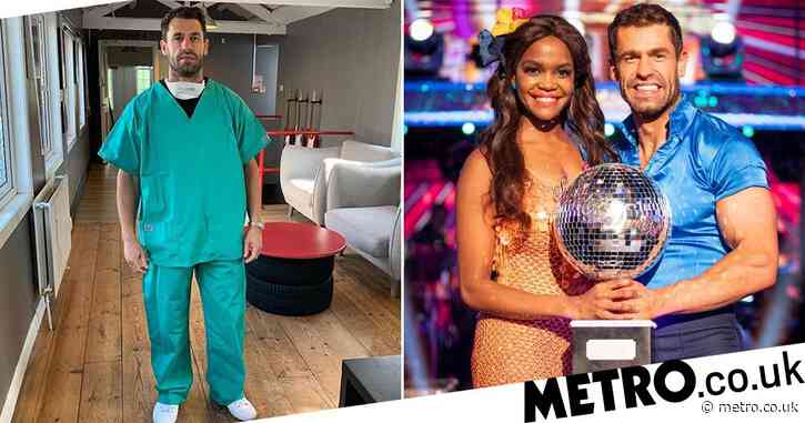 Kelvin Fletcher snuck into Strictly studio in scrubs to keep appearance secret: ‘I thought Ant and Dec were gonna jump out’