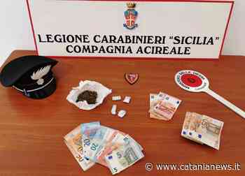 Aci Catena, in auto con la droga da spacciare in tasca: due denunciati, uno è minorenne - CataniaNews.it