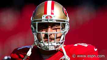 49ers veteran Staley retires after 13 seasons