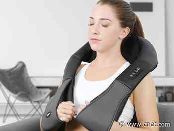 Relax with a massage: Get this neck and shoulder massager for just $30     - CNET