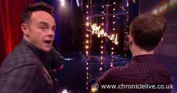 Ant and Dec panic as BGT audition nearly ends in disaster