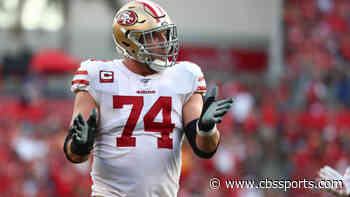 49ers Pro Bowl left tackle Joe Staley announces retirement following Trent Williams trade