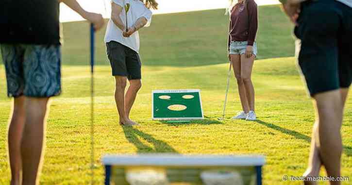Missing the fairway? Try out this backyard golf game with a twist.