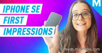 Unboxing the new iPhone SE and first impressions