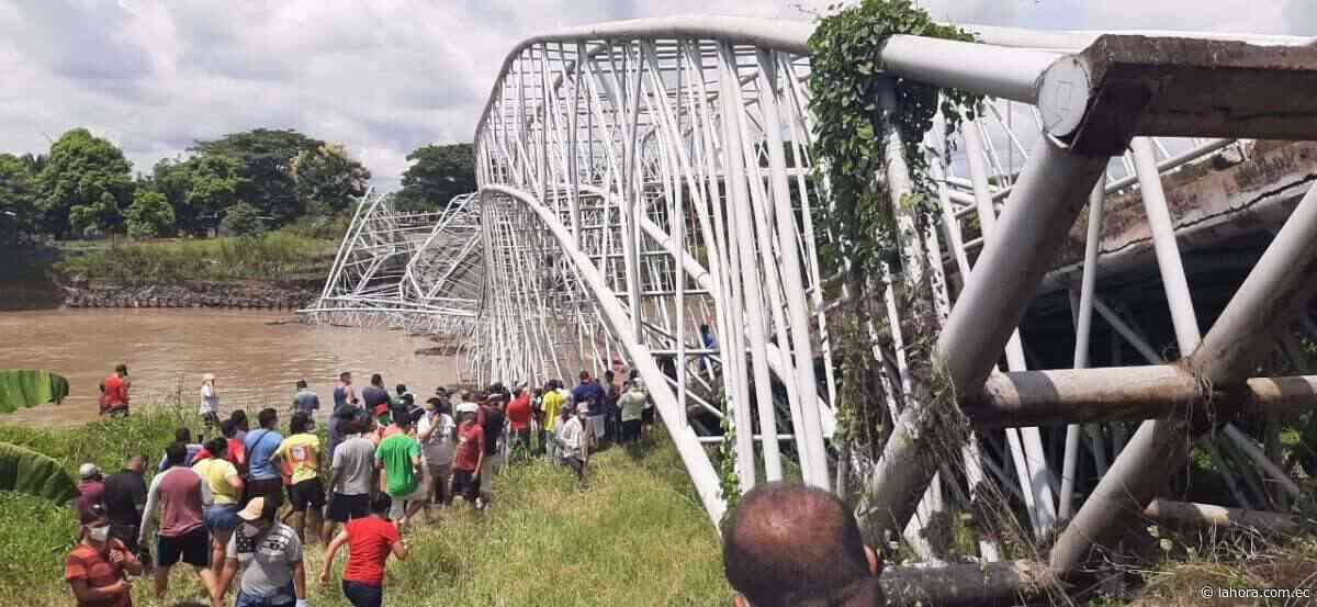 Colapsó puente de Colimes, en Guayas, y población quedó incomunicada - La Hora (Ecuador)