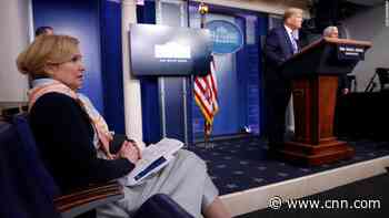 Trump derails his own briefing