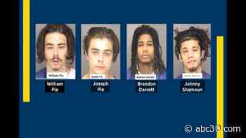 Merced Police arrest 4 for firing at different homes