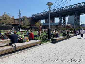 Warmer weather is here and it's drawing crowds of people out of their homes, threatening social distancing orders