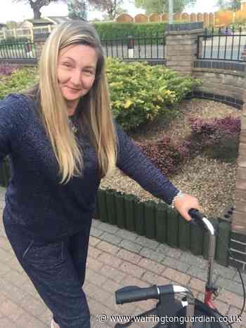 Woman told she may not walk again is inspired by Captain Tom Moore to raise money for NHS