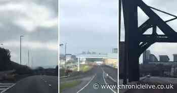 Eerie timelapse shows North East's deserted roads