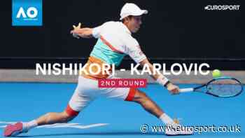 Tennis news - highlights: Kei Nishikori holds nerve to beat Ivo Karlovic in five-set thriller - Eurosport.co.uk