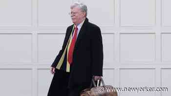 Did John Bolton Outfox Himself on His Own Tell-All Book? - The New Yorker