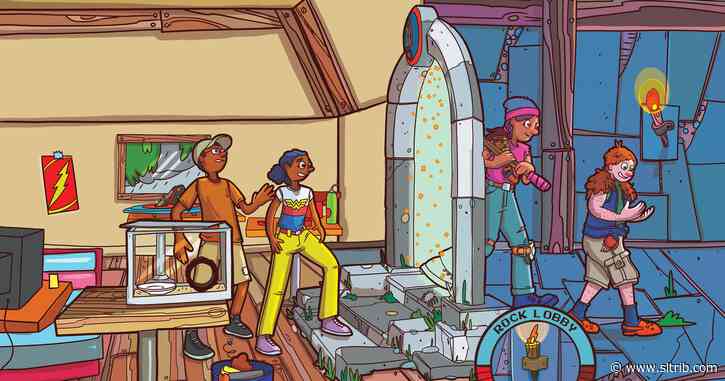 Utah author tackles monsters, and dyslexia, in comic book ‘My Video Game Ate My Homework’