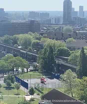 Man falls from tower block whilst escaping police