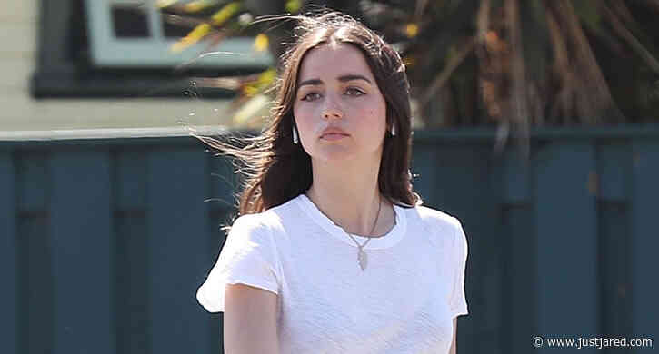Ana De Armas Takes Dog Elvis for a Walk Around Venice