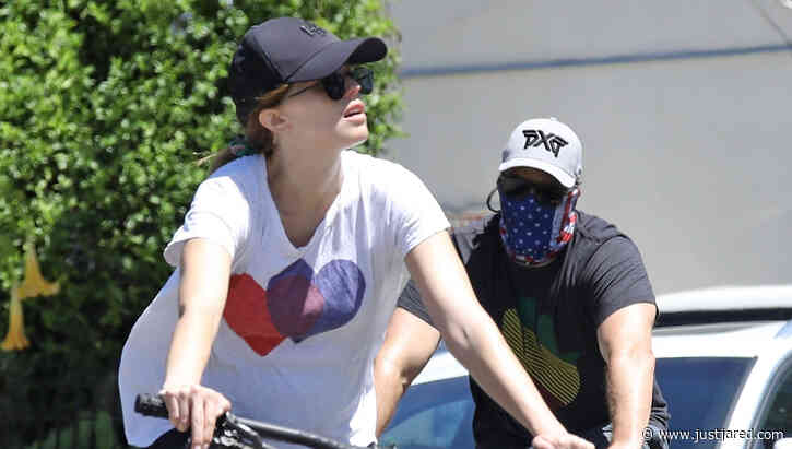 Katherine Schwarzenegger & Chris Pratt Go for Bike Ride Before Pregnancy News is Revealed