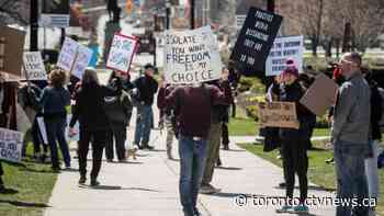 'A bunch of yahoos,' Ont. premier says of people protesting COVID-19 emergency measures