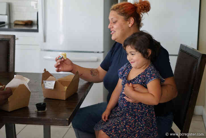 Edwards Lifesciences’ staff kitchen plates up meals for the homeless