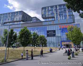 Man with knife arrested outside Woolwich Tesco