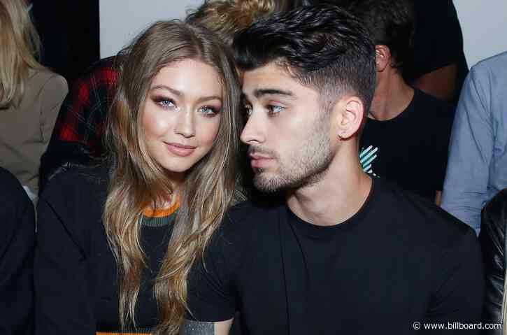 Gigi Hadid & Zayn Malik Cozy Up in Cute Photo Celebrating Her 25th Birthday