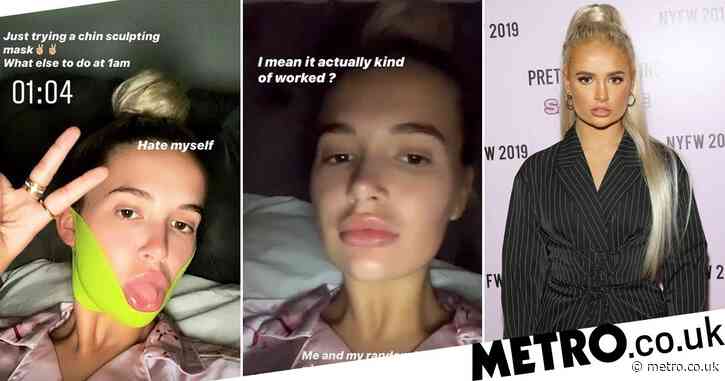 Love Island’s Molly-Mae Hague uses chin lift mask to sculpt face after regretting fillers at age 18