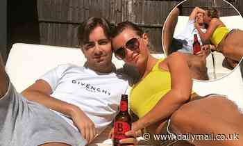 Dani Dyer puts on a leggy display as she and boyfriend Sammy Kimmence mark one-year anniversary