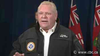 Ont. premier compares leaving home with COVID-19 symptoms to 'loaded gun' after town councillor tests positive