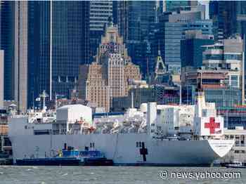 After sailing into New York less than a month ago, the USNS Comfort is set to discharge its last coronavirus patient