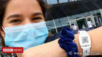 Coronavirus: People-tracking wristbands tested to enforce lockdown