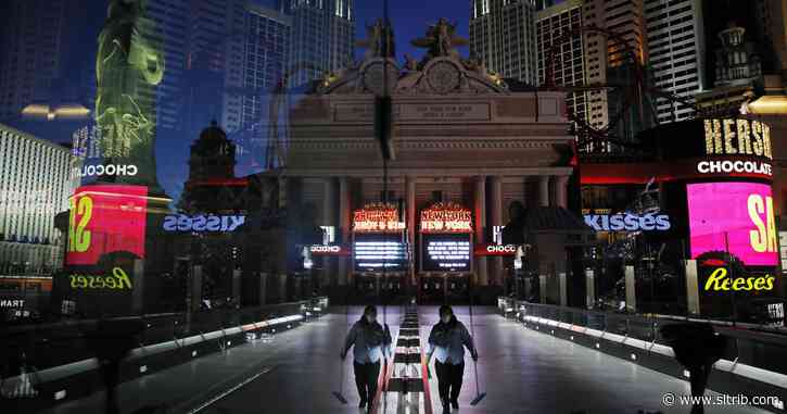 Muted and vacant, Las Vegas struggles to survive shutdown