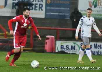 Morecambe midfielder’s coaching hopes have been put to one side - Lancaster Guardian
