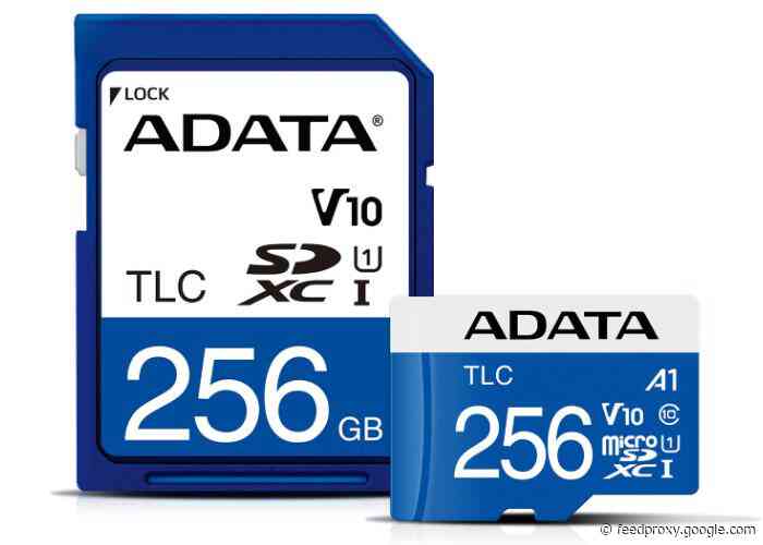 ADATA industrial grade microSD and SD cards with SLC caching introduced