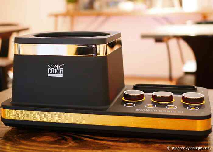 SONIC DUTCH cold brew coffee maker takes just 5 minutes