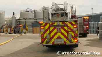 Blaze breaks out at paper manufacturing plant in south Edmonton - CTV News Edmonton