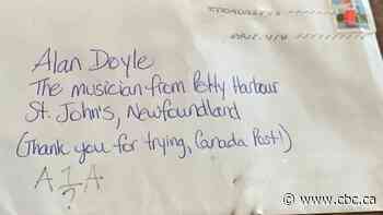 B.C. fan's letter to Great Big Sea singer makes it to his St. John's home — without an address