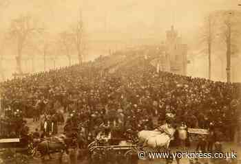 The opening of Skeldergate Bridge, March 1881