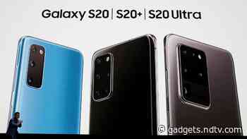 Samsung Galaxy S20 Series Pre-Booking Offer Redemption Extended to May 20 in India