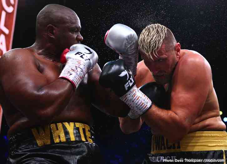 David Haye: WBC can give Dillian Whyte a Gold or Platinum title 