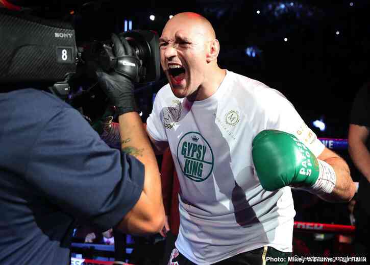 Johnny Nelson: ‘Tyson Fury tried to take my head off in sparring’