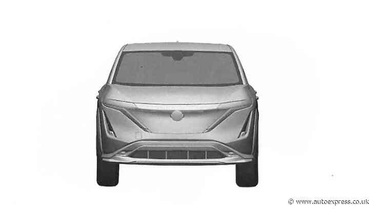 Nissan Ariya EV leaked in patent renderings