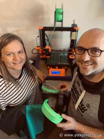 Volunteers make hundreds of scrubs and visors for York NHS staff and other key workers