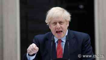 Boris Johnson returns to 10 Downing Street and urges Britain to stay the course with lockdown