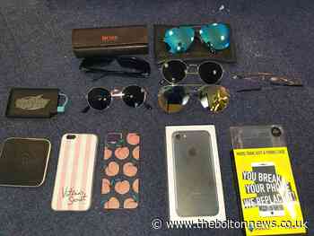 Goods believed to have been stolen from vehicles recovered